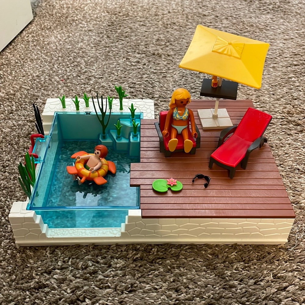 Playmobil pool set